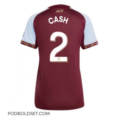 Aston Villa Matty Cash #2 Hjemmebanetrøje Dame 2025-26 Kortærmet Aston Villa Matty Cash #2 Hjemmebanetrøje Dame 2025-26 Kortærmet